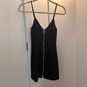 by the way. Zip-front mini dress